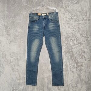 Smith &‎ Mills Mens Stretch Denim Jeans Blue Lumberjacking 34x32 NWT Casual Work
